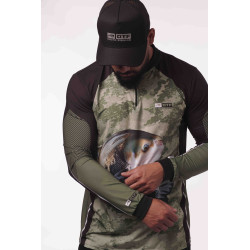 DTF 2015-1 - CAMISA ZÍPER TAMBA COMFORT - VERDE