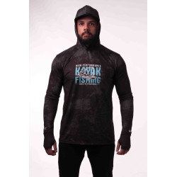 DTF 2011-5 - CAMISA FLEX KAYAK LINE COMFORT - PRETO