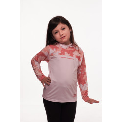 DTF 2002-5F - BABY LOOK FLEX CAMO AQUA BLUR COMFORT - SALMÃO