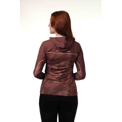 DTF 2003-5F - BABY LOOK FLEX CAMO SHADOW COMFORT - MARROM