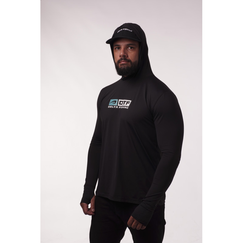 DTF 2000-5 - CAMISA NEW FLEX POLIAMIDA  - PRETO