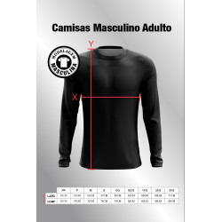 DTF 2000-5 - CAMISA NEW FLEX POLIAMIDA  - PRETO