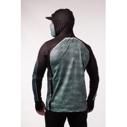 DTF 2018-6 - CAMISA BLACK SHIELD TUCUNA CAMO COMFORT PLUS - VERDE