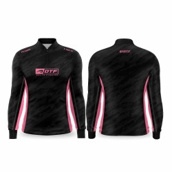 DTF 1115-1F - CAMISA ZÍPER COMFORT ML LIFE - ROSA