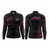 DTA 3004-1F - BABY LOOK ZÍPER COMFORT ML MULHER DO AGRO - PRETO