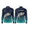 DTF 1133-1 - CAMISA ZÍPER COMFORT ML ANCHOVA - MARINHO