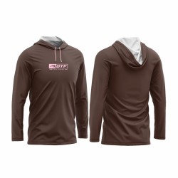 DTF 1117-5  - CAMISA CAPUZ COMFORT ML LISA  - ROSA