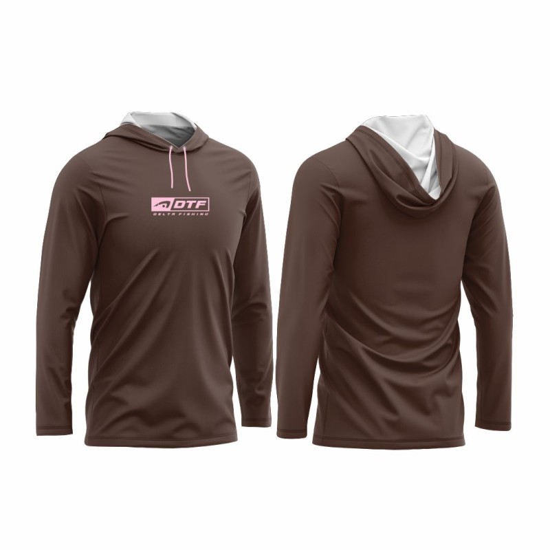 DTF 1117-5  - CAMISA CAPUZ COMFORT ML LISA  - ROSA